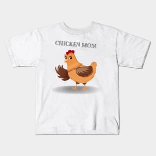 CHICKEN MOM #2 Kids T-Shirt